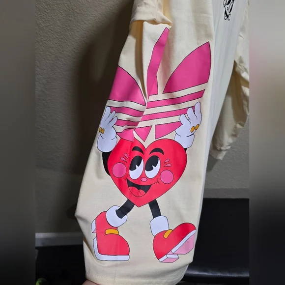 Adidas "Love Lifts Us Up" Long Sleeve Shirt - Picture 7 of 11